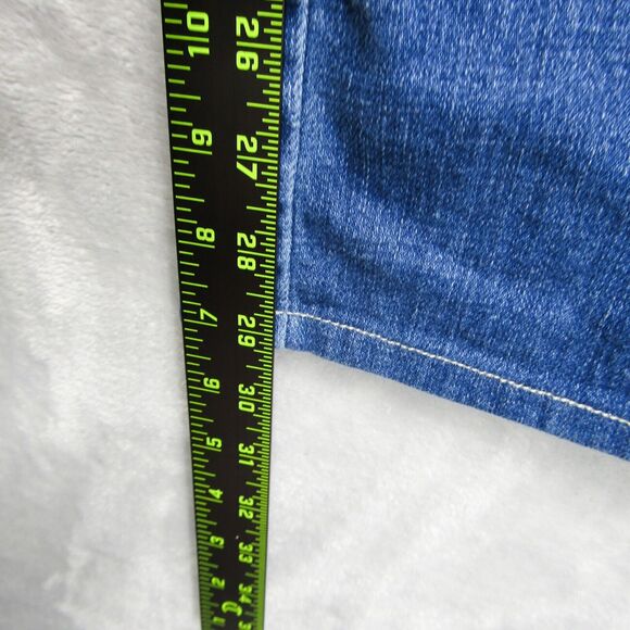 L'Agence Jeans Womens 27 Blue Denim Dean High-Rise Straight Mid-Rise Sequoia - Picture 9 of 10